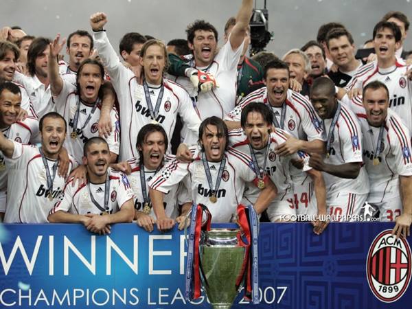 AC Milan vô địch C1 mấy lần?