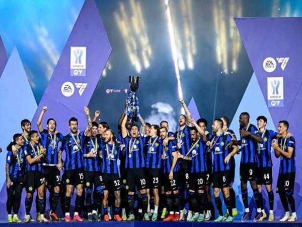 Bóng đá Ý 24/1: Inter Milan đoạt Siêu cúp Italia 2023