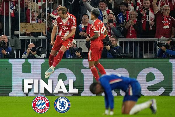 Chelsea thua Bayern Munich