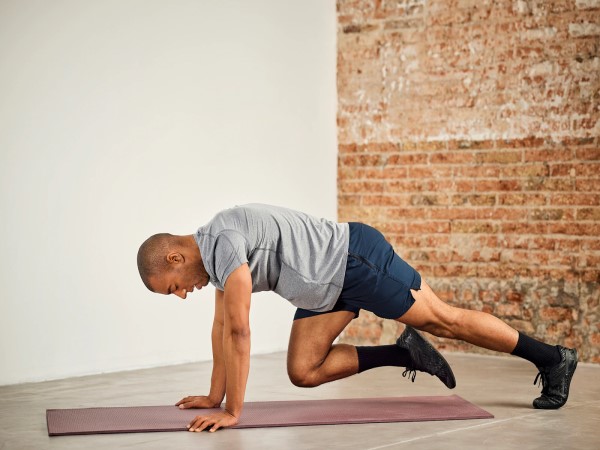 Mountain Climbers Cardio đốt mỡ toàn thân